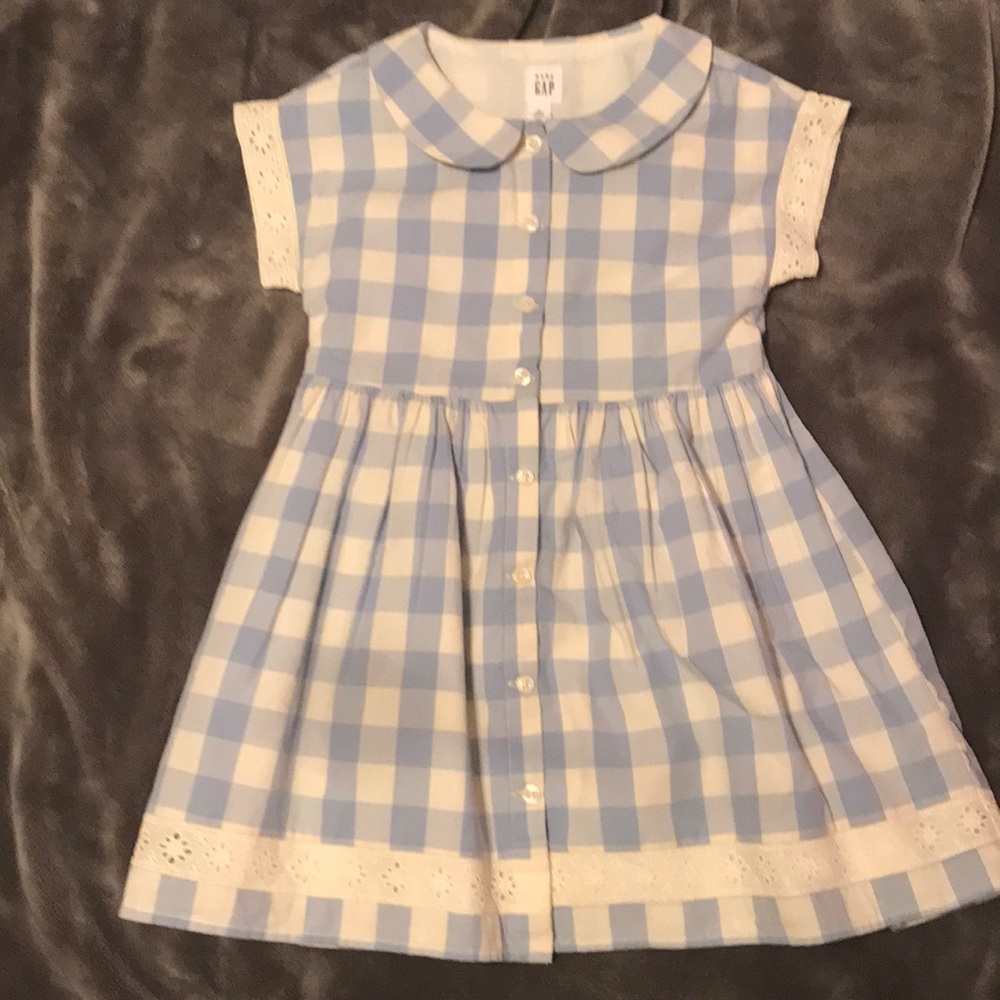Baby Gap size 4 Ghingam dress